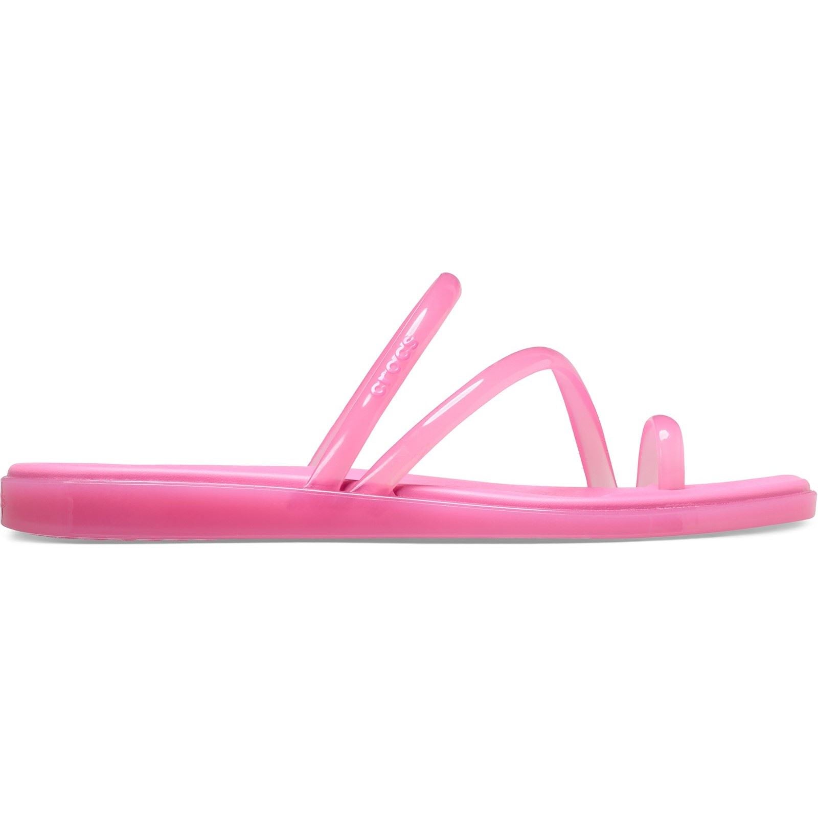 Crocs Miami Jely Toe Loop Sandales Eva Femme Citronnade Rose