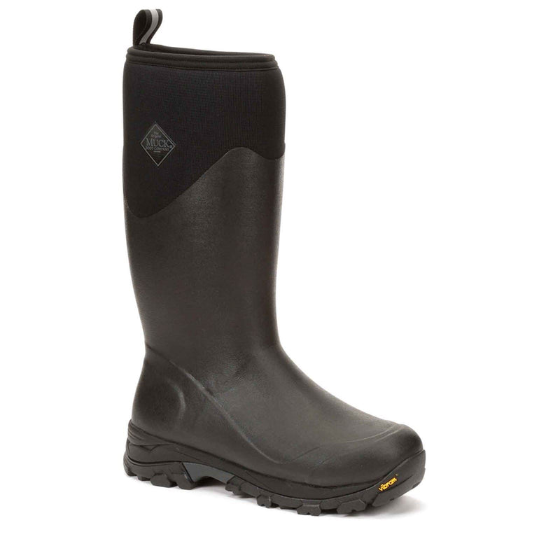 Muck Boots Arctic Ice Tall Bottes En Caoutchouc Noires Wellington