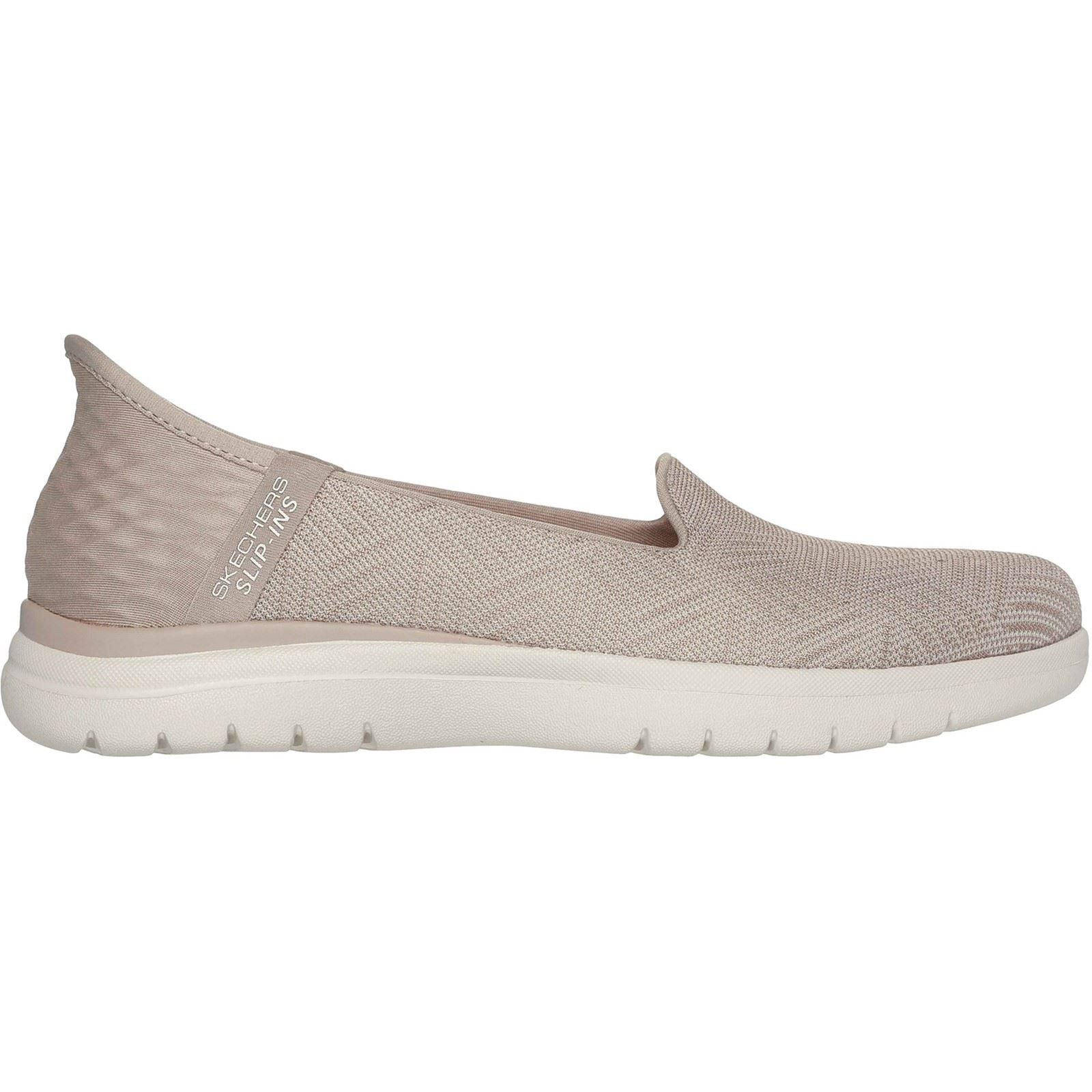 Skechers On-the-GO Flex Clover Baskets Taupe Pour Femmes En Textile