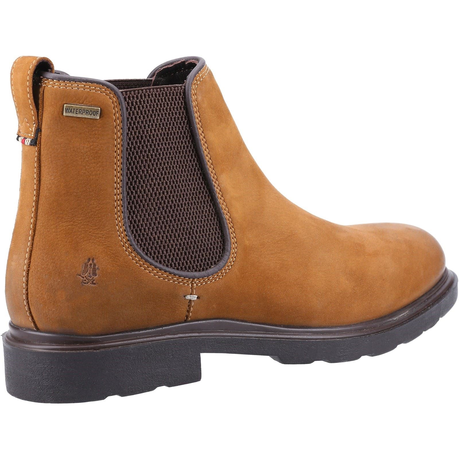 Hush Puppies Preston Chelsea Bottes En Nubuck Beige Pour Homme