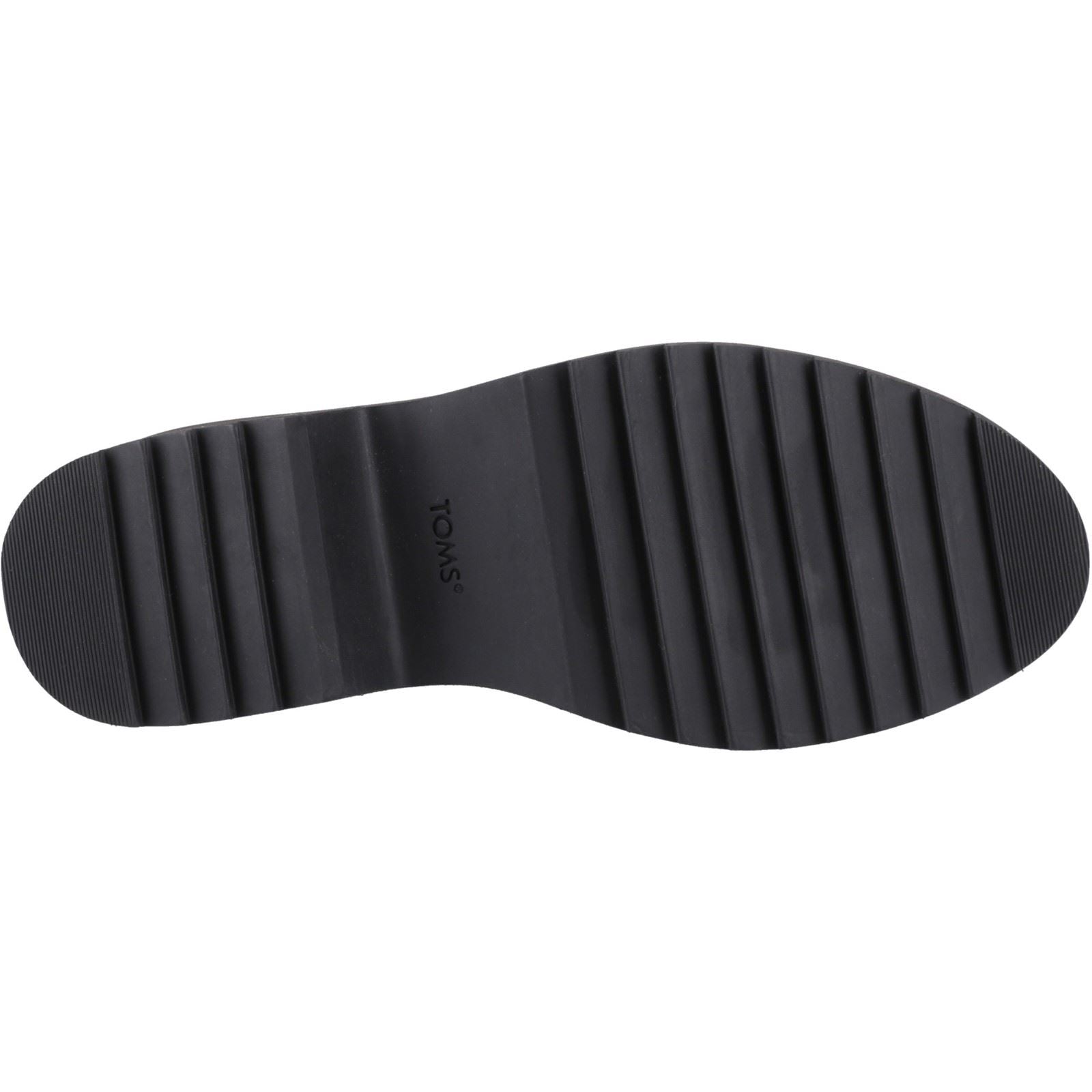 TOMS Millie Bottines À Talons Noires En Cuir Pour Femmes