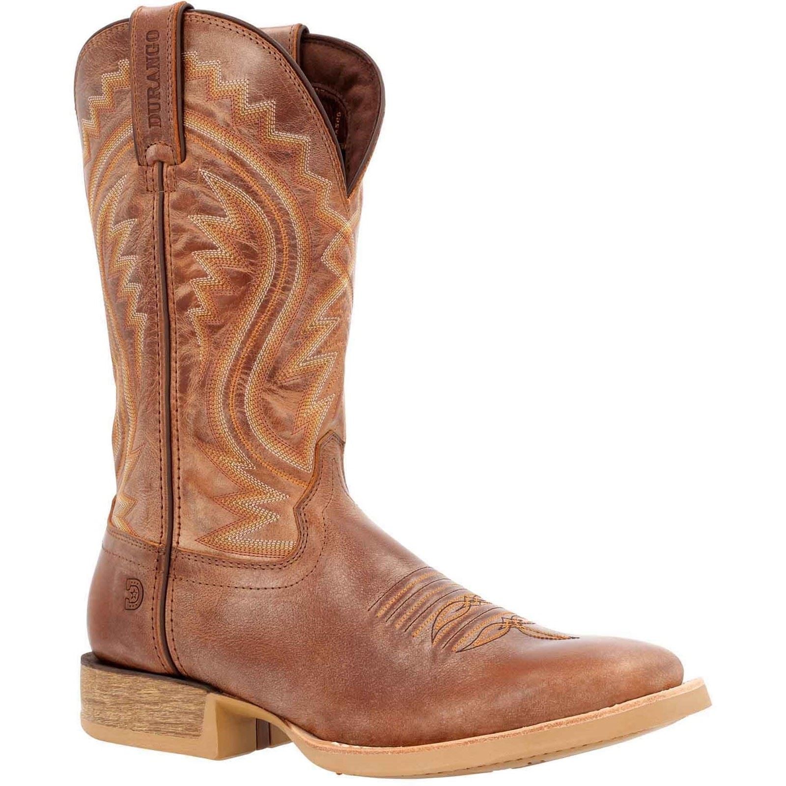 Durango Bottes En Cuir Vieilli Tan Pour Homme Rebel Pro