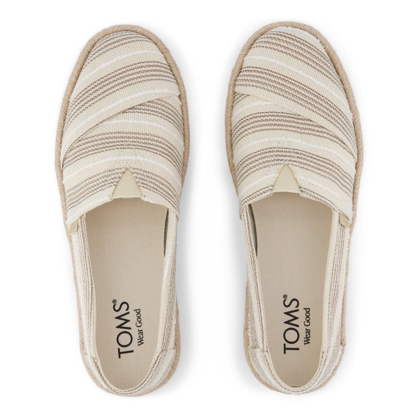 TOMS Alpargata Rope 2.0 Espadrilles Naturelles En Textile Pour Femmes
