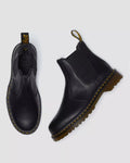 Dr. Martens 2976 WL Grizzly Bottes Noires En Cuir