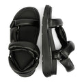 FitFlop Gen-FF Soft Sandales Noires Pour Femmes En Cuir
