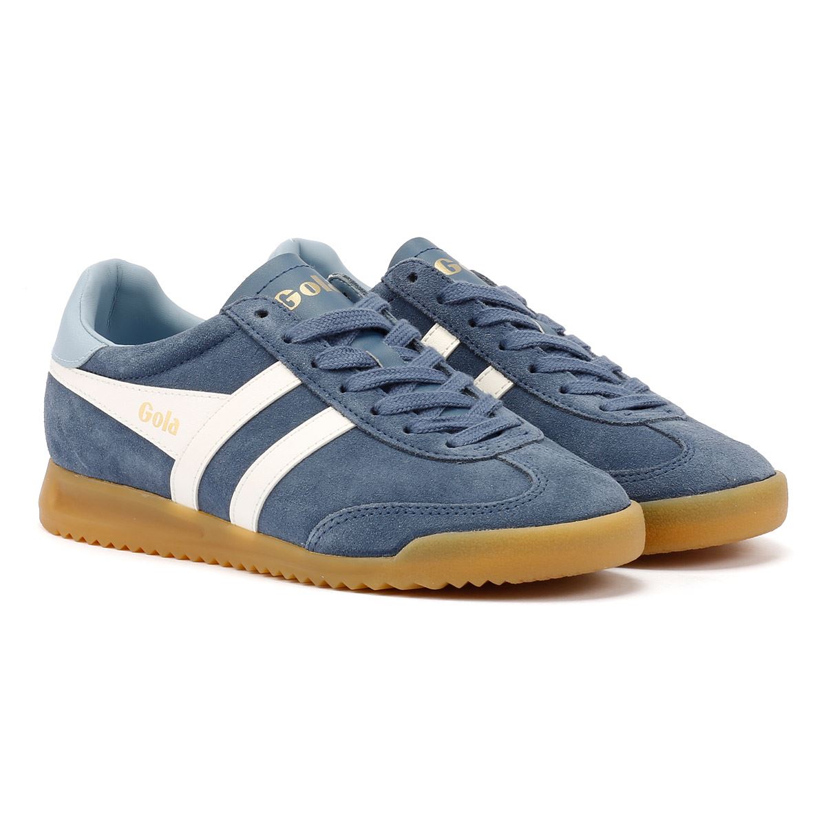 Gola Torpedo Sneakers Bleues Pour Femmes En Suède