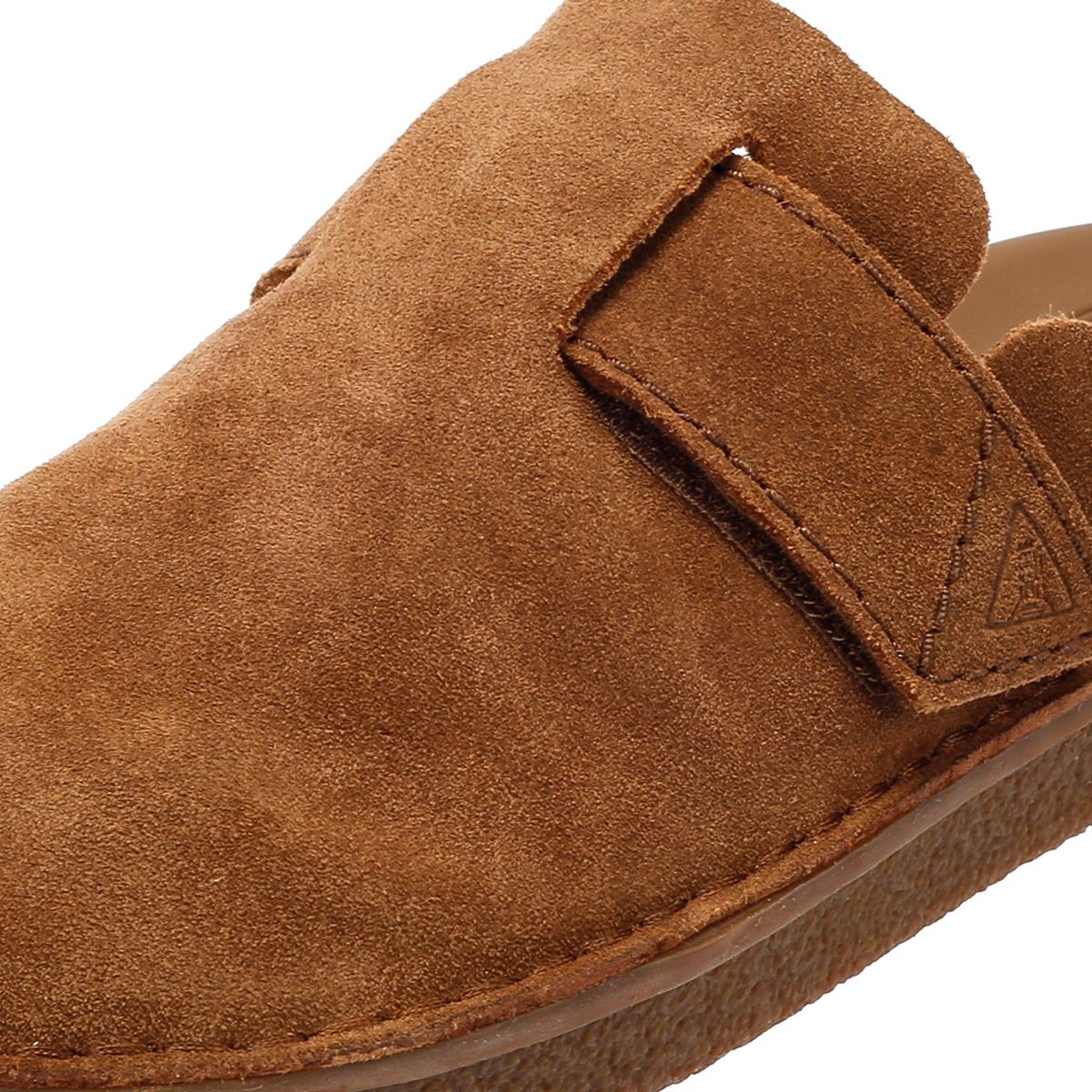 Clarks Main Litton Sabots En Daim Cola Pour Hommes