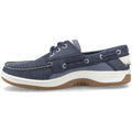 Sperry Billfish 3 Eye Chaussures Bateau Pour Hommes En Cuir Bleu Marine