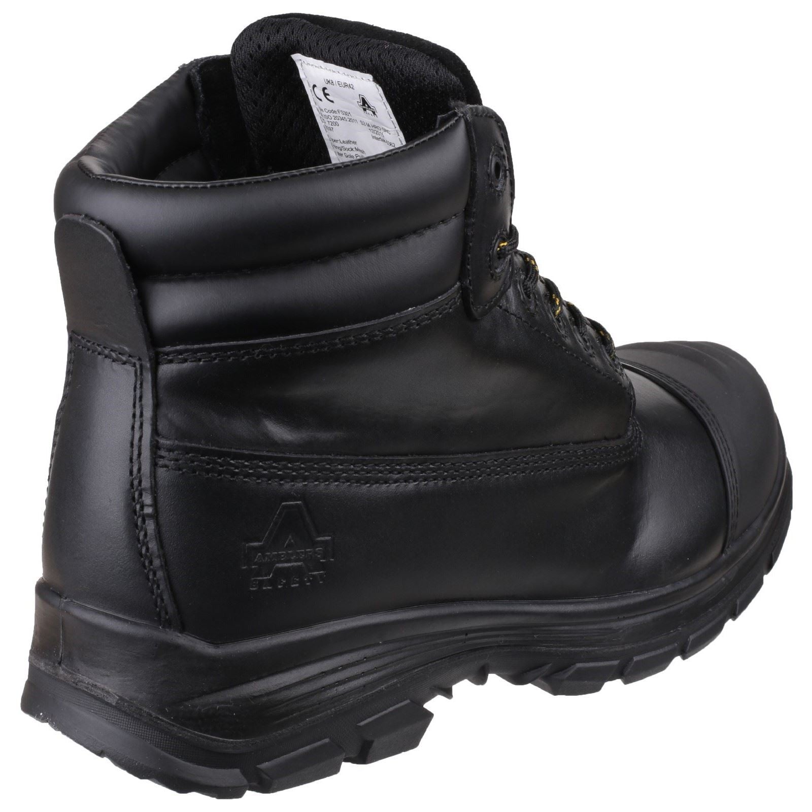 Amblers Safety Bottes De Sécurité En Cuir Noir S3 Brecon Fs301