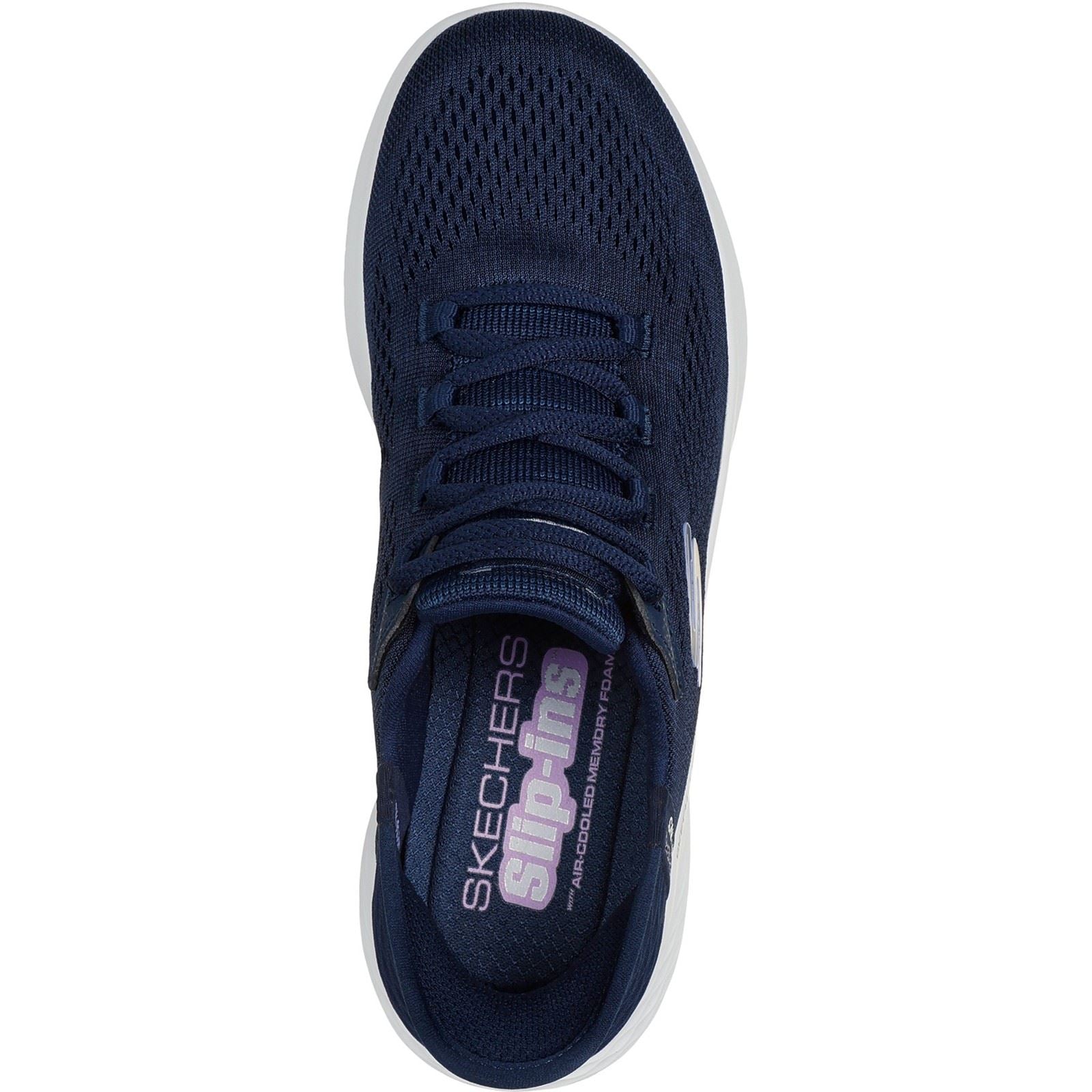 Skechers Skech-Lite Pro Natural Baskets En Toile Pour Femmes Marine/Multicolores