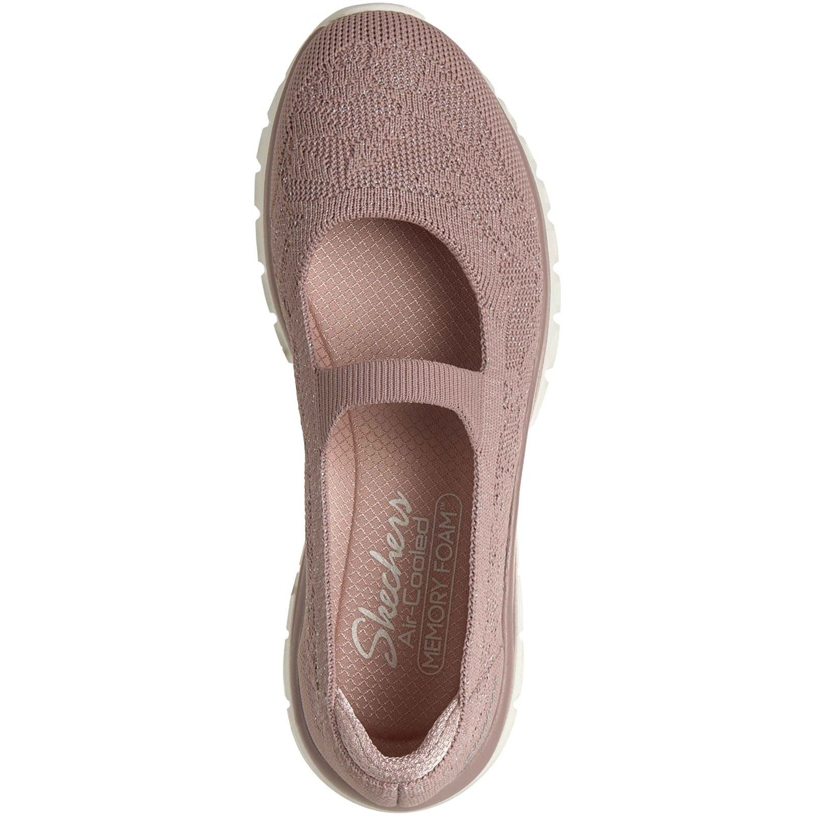 Skechers Graceful Chaussures Mauves En Polyester Pour Femmes