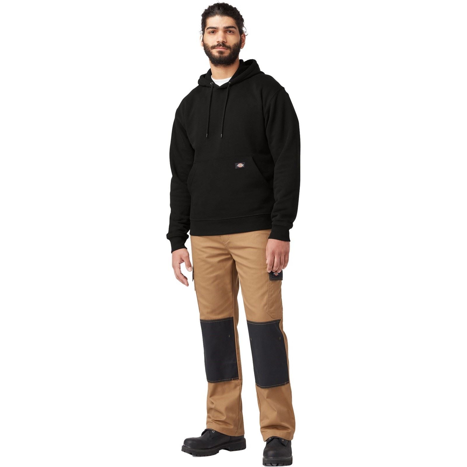 Dickies Everyday Fleece Sweatshirt À Capuche Noir En Coton Pour Homme