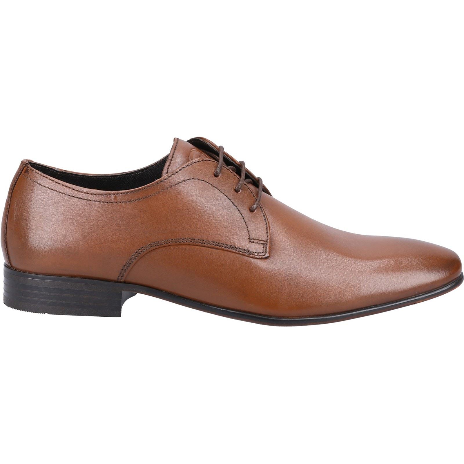 Base London Seymour Chaussures Oxford Brunes En Cuir Pour Hommes
