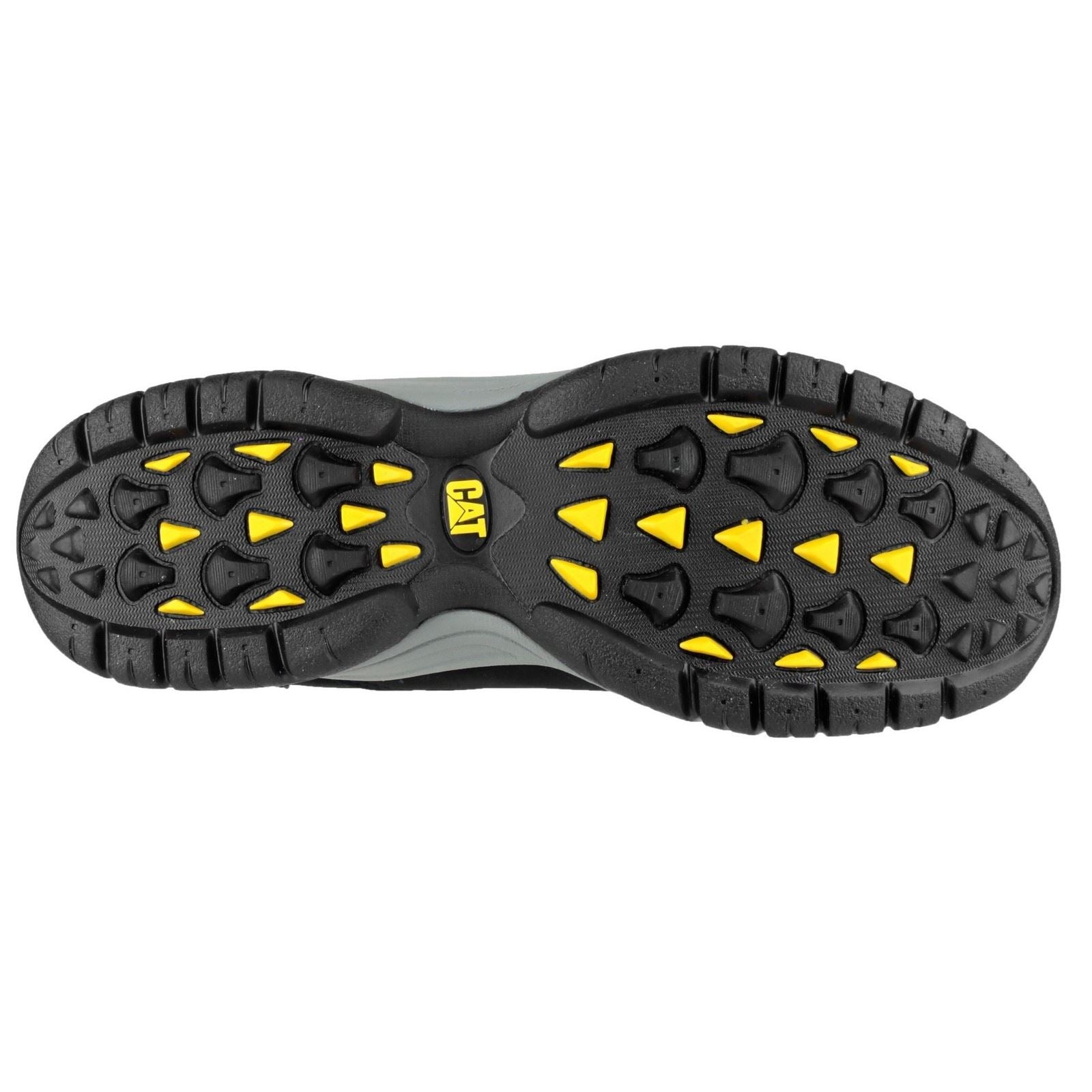 Caterpillar Baskets De Sécurité En Cuir Moor Noires