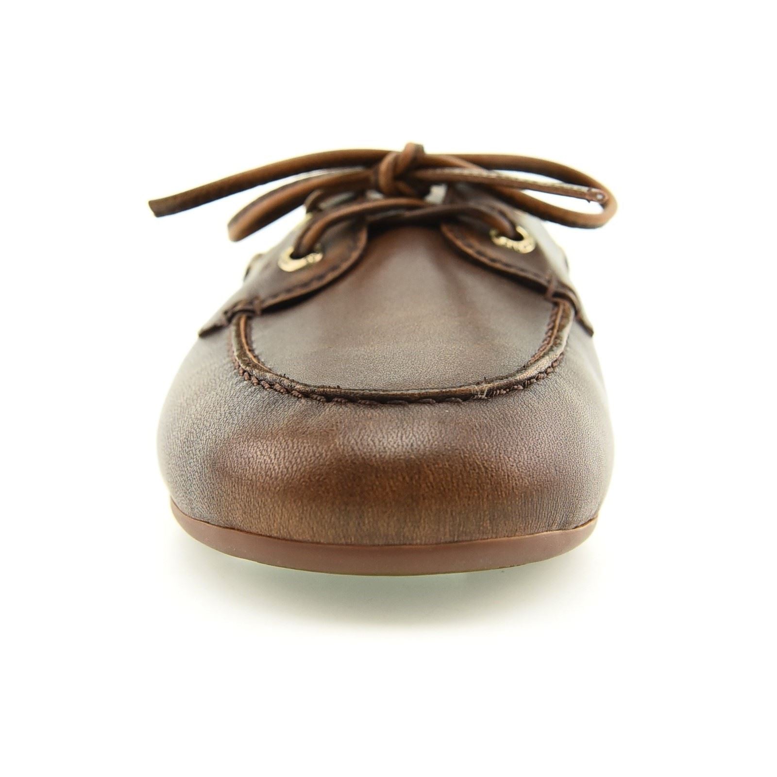 Sperry Slimboat Mules En Cuir Marron Pour Femmes