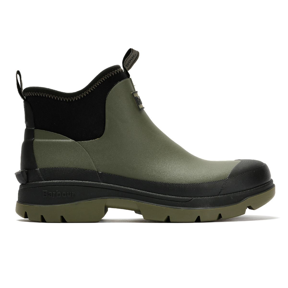 Barbour Ridge Bottes De Wellies Vertes En Caoutchouc Pour Hommes