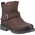 Hush Puppies Wakely Bottes En Cuir Marron Pour Femmes