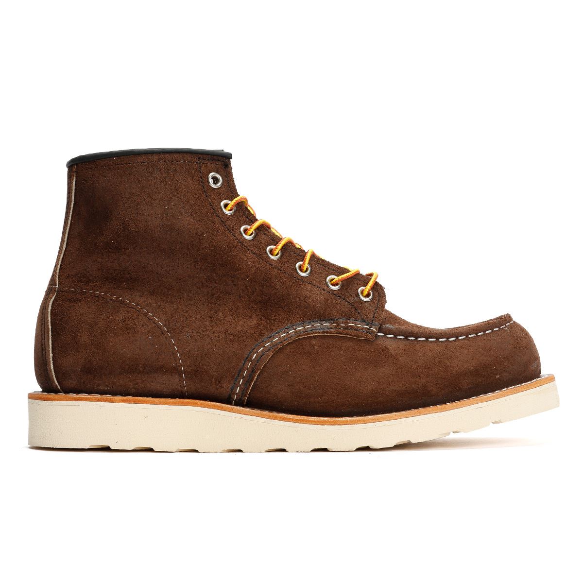 Red Wing 8836 6 Inch Moc Toe Bottes Brunes Pour Hommes En Suède