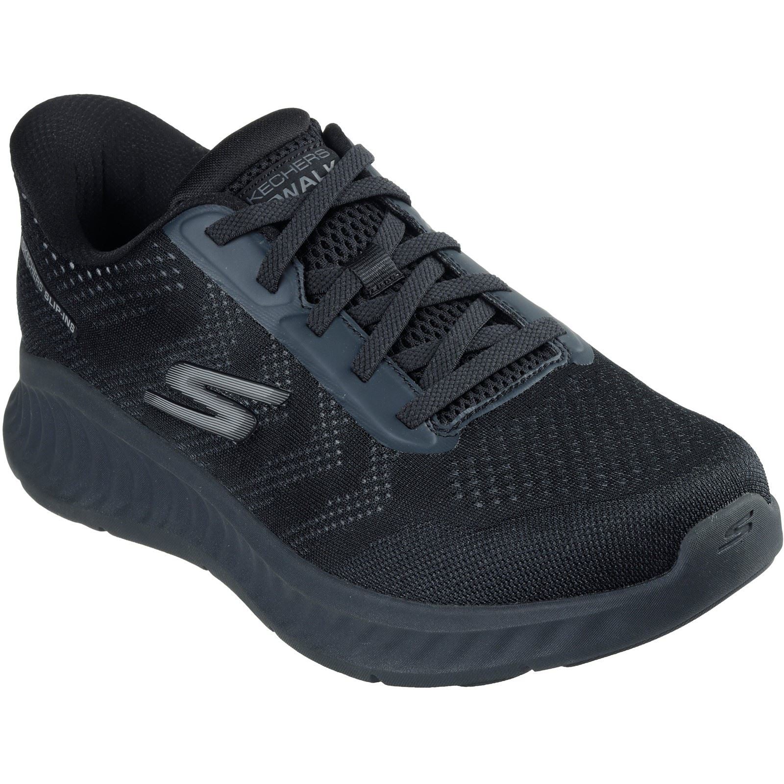Skechers GO WALK NOW Payton Chaussures De Sport Noires Pour Hommes