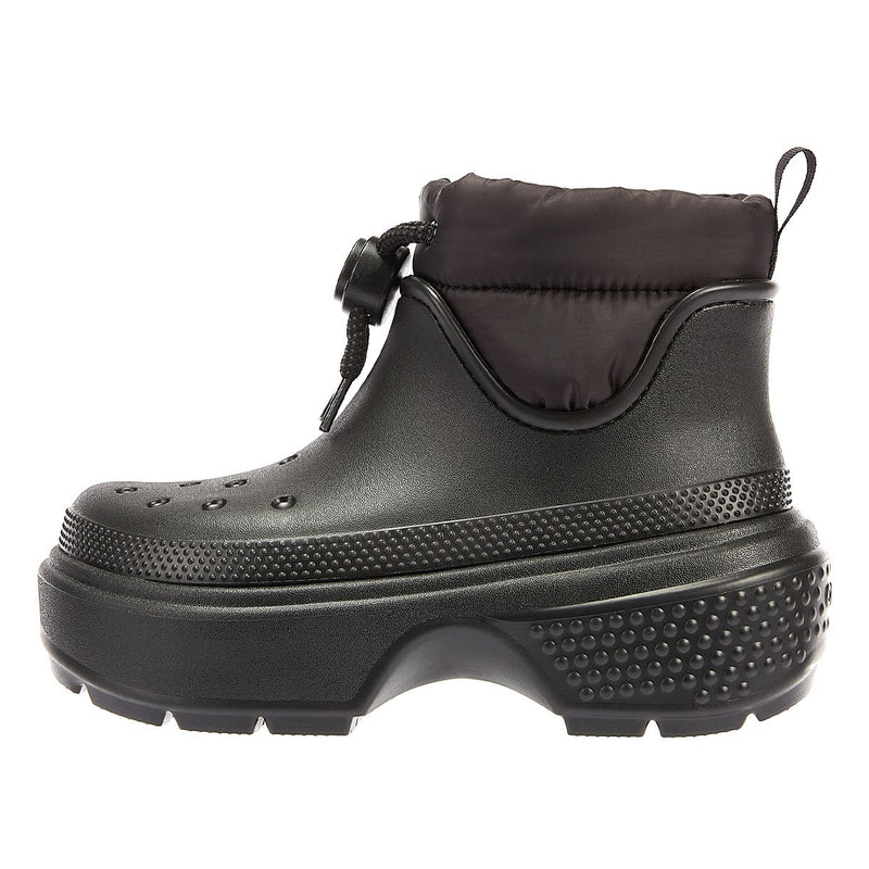 Crocs Bottines Noires Pour Femmes Stomp Puff