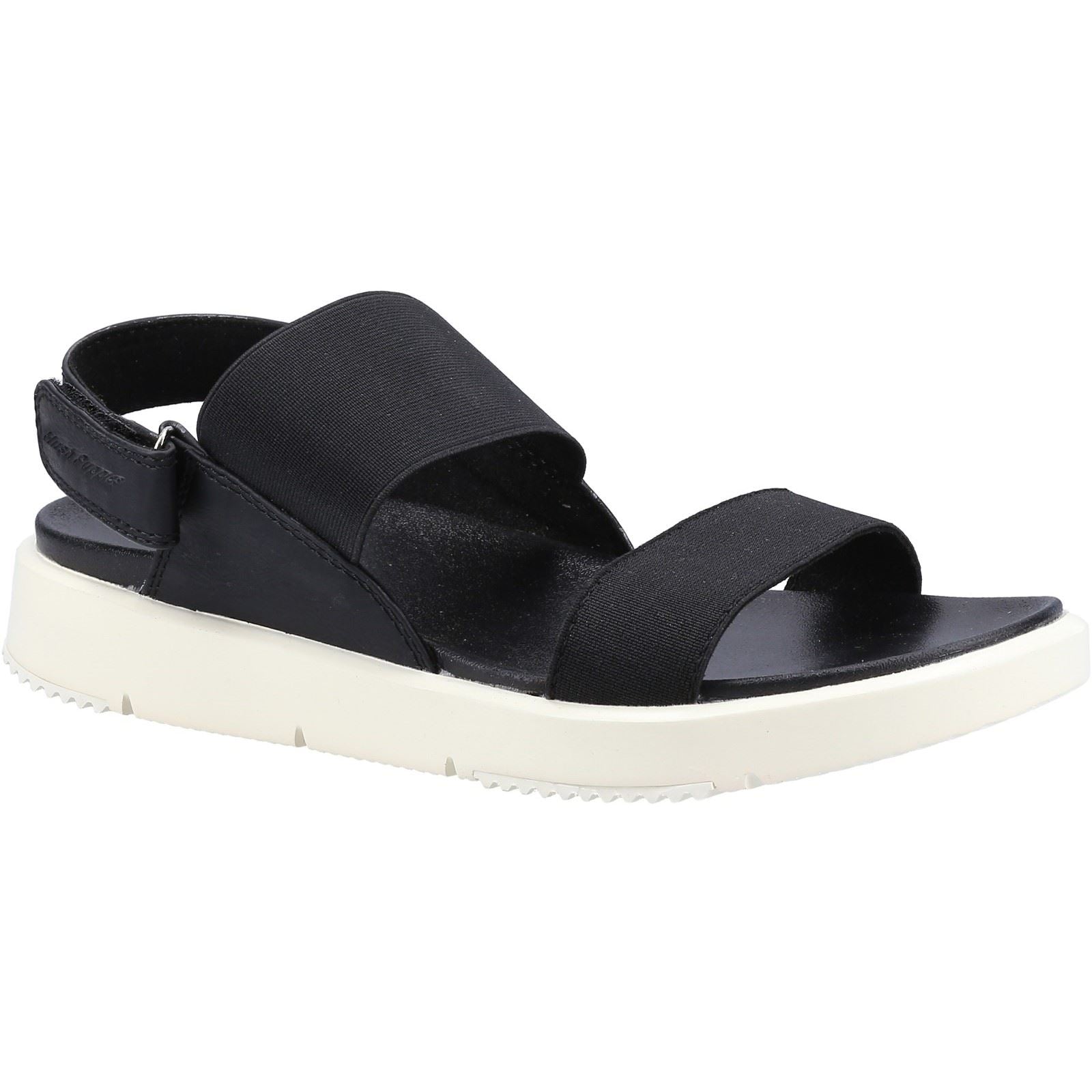 Hush Puppies Selina Sandales Pour Femmes En Polyuréthane Noir