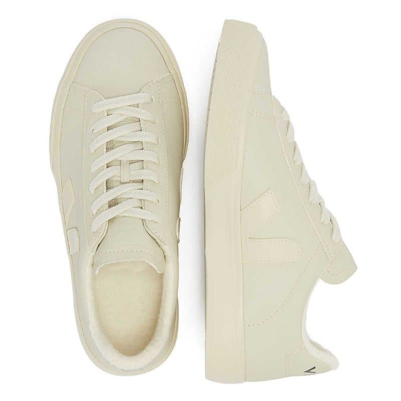 Veja Baskets Blanches Pour Femmes Campo Full Pierre