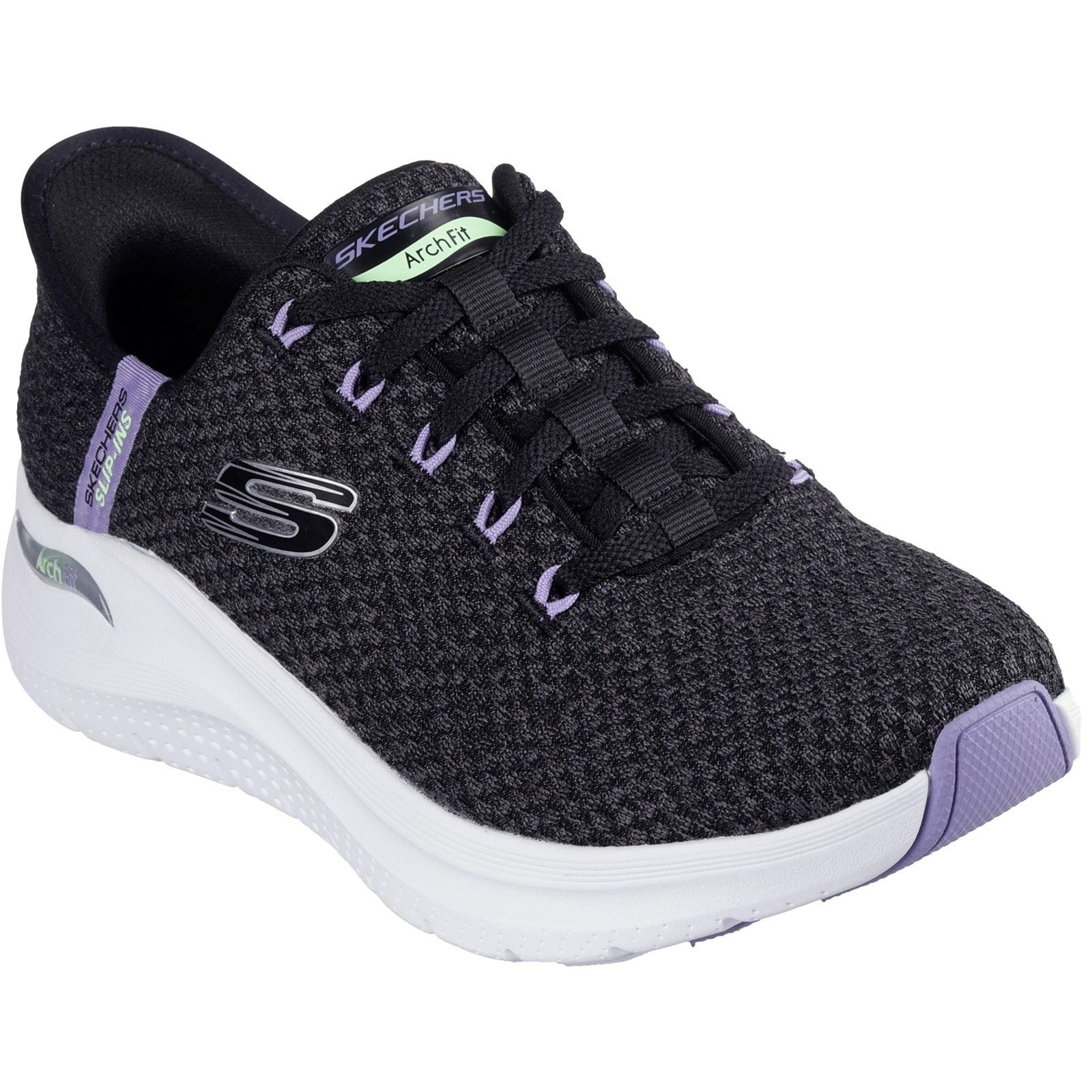 Skechers Arch Fit 2.0 Good Energy Chaussures De Sport Pour Femmes Noires/Multicolores