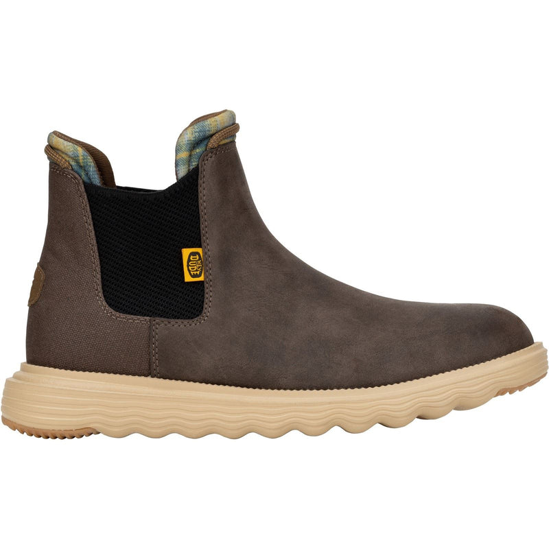 HEYDUDE Branson Classic Bottes Brunes Désert Pour Hommes