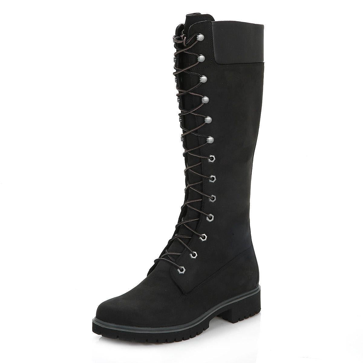 Timberland 14 Inch Premium Women's Black Boot