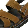 Dr. Martens Voss II Bronx Sandales Vertes Pour Femmes En Suède