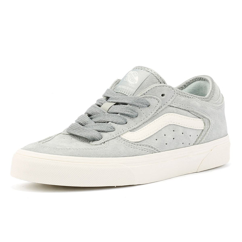 Vans Rowley Classic Baskets Pour Femmes En Daim Grises