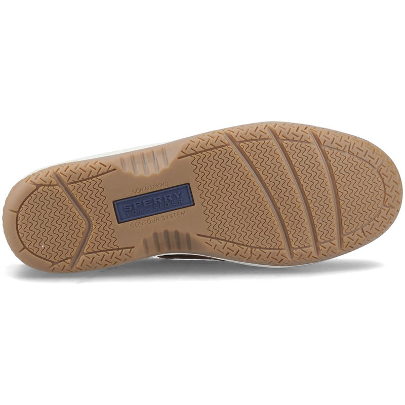 Sperry Billfish 3 Eye Chaussures Bateau Larges Pour Homme En Cuir Marron