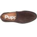 Hush Puppies Earl Slip On Chaussures Loafers Pour Hommes En Daim Marron
