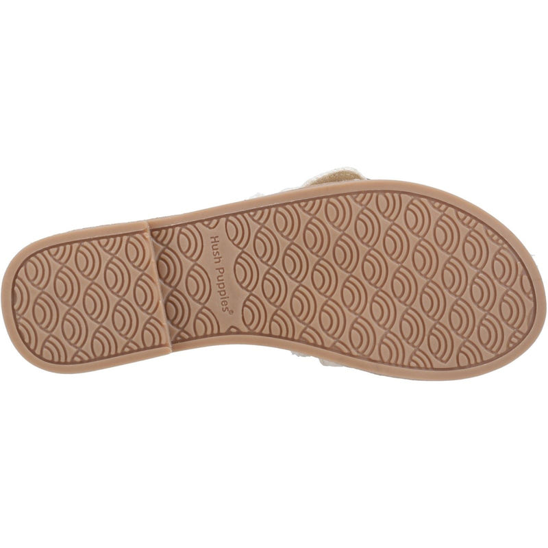 Hush Puppies Hayley Sandales Pour Femmes En Textile Crème