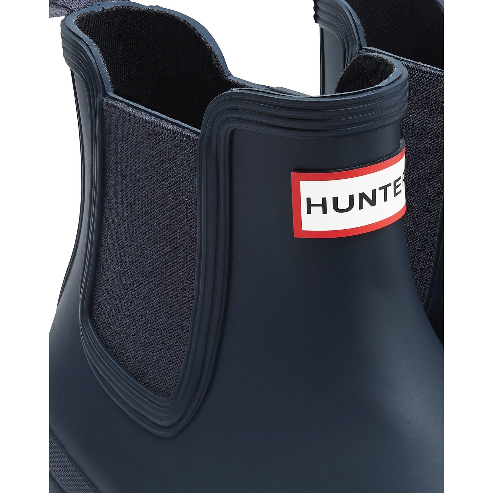 Hunter Original Chelsea Bottes En Caoutchouc Pour Hommes, Couleur Marine
