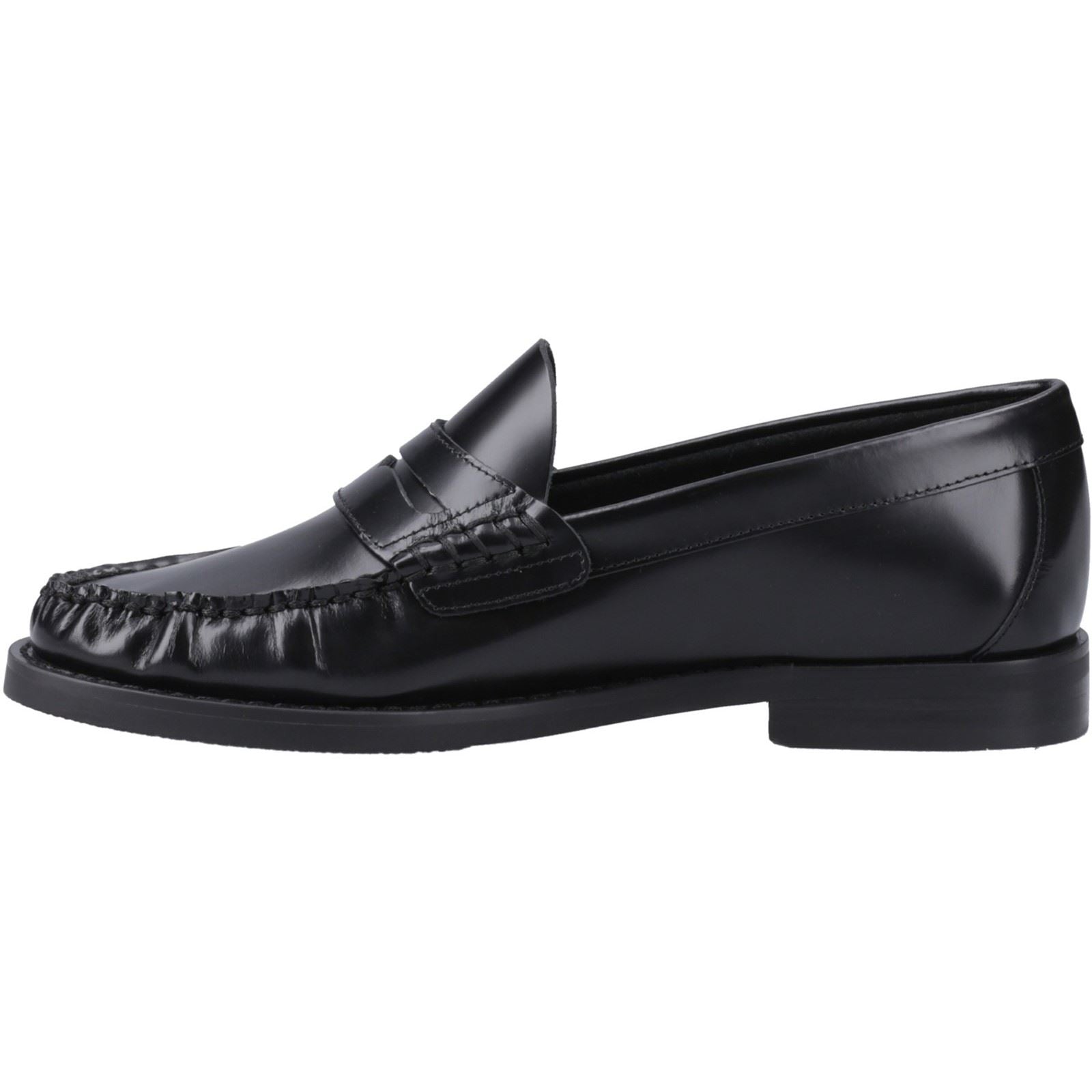 Dune Ginni Chaussures Noires En Cuir Pour Femme