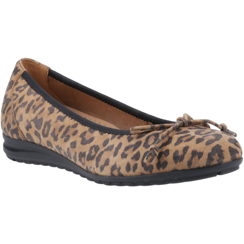 Hush Puppies Lucille Chaussures Plates Léopard Pour Femmes En Cuir