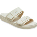 Crocs Brooklyn Buckle Sandales En Pierre De Sable Pour Femme