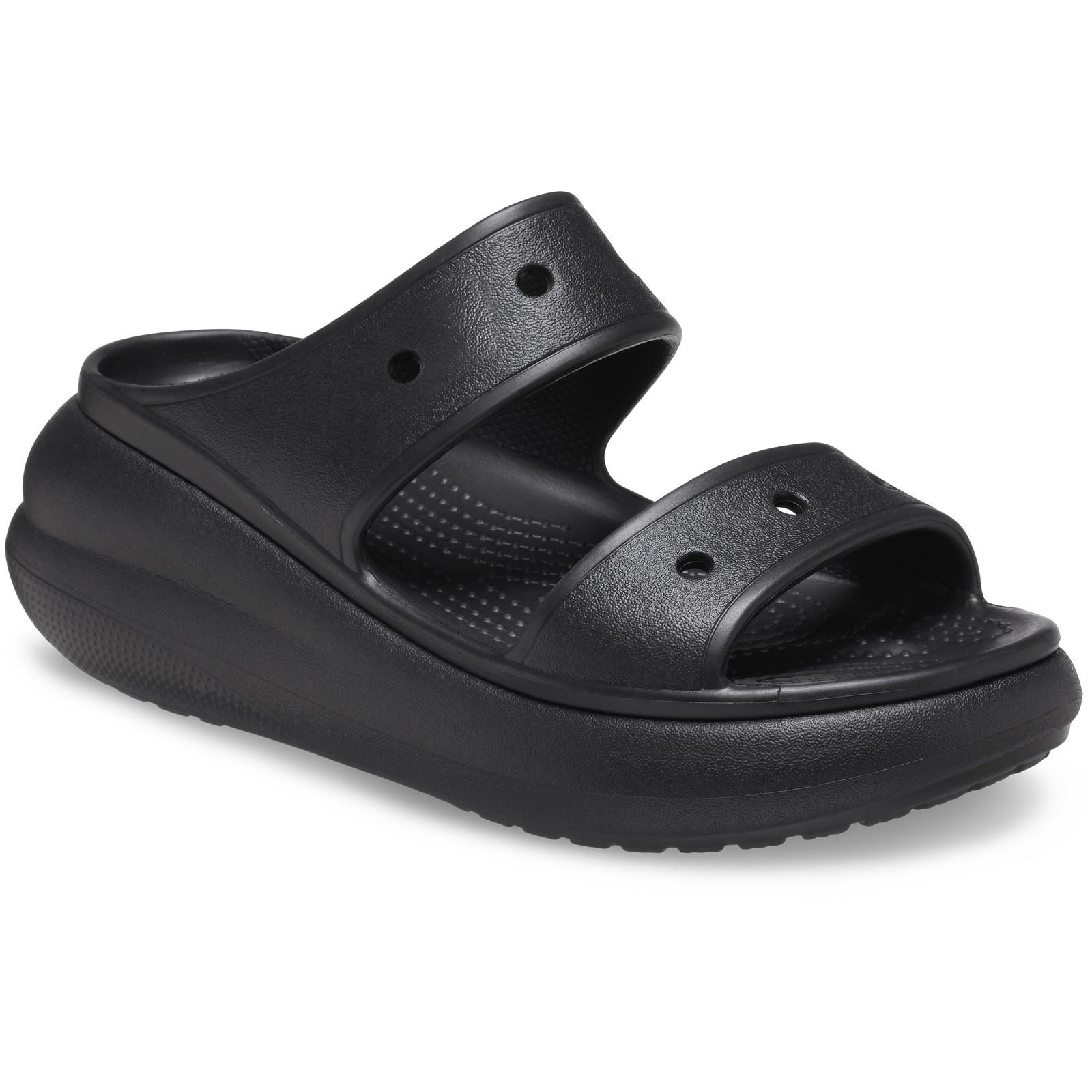 Crocs Classic Crush Sabots noirs pour Femmes en Thermoplastique