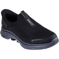 Skechers GO WALK 7 Easy On Evolution Chaussures De Sport Pour Homme En Textile Noir/Charbon De Bois