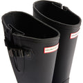 Hunter Field Downpour Adjustable Bottes De Pluie Noires En Caoutchouc Pour Hommes