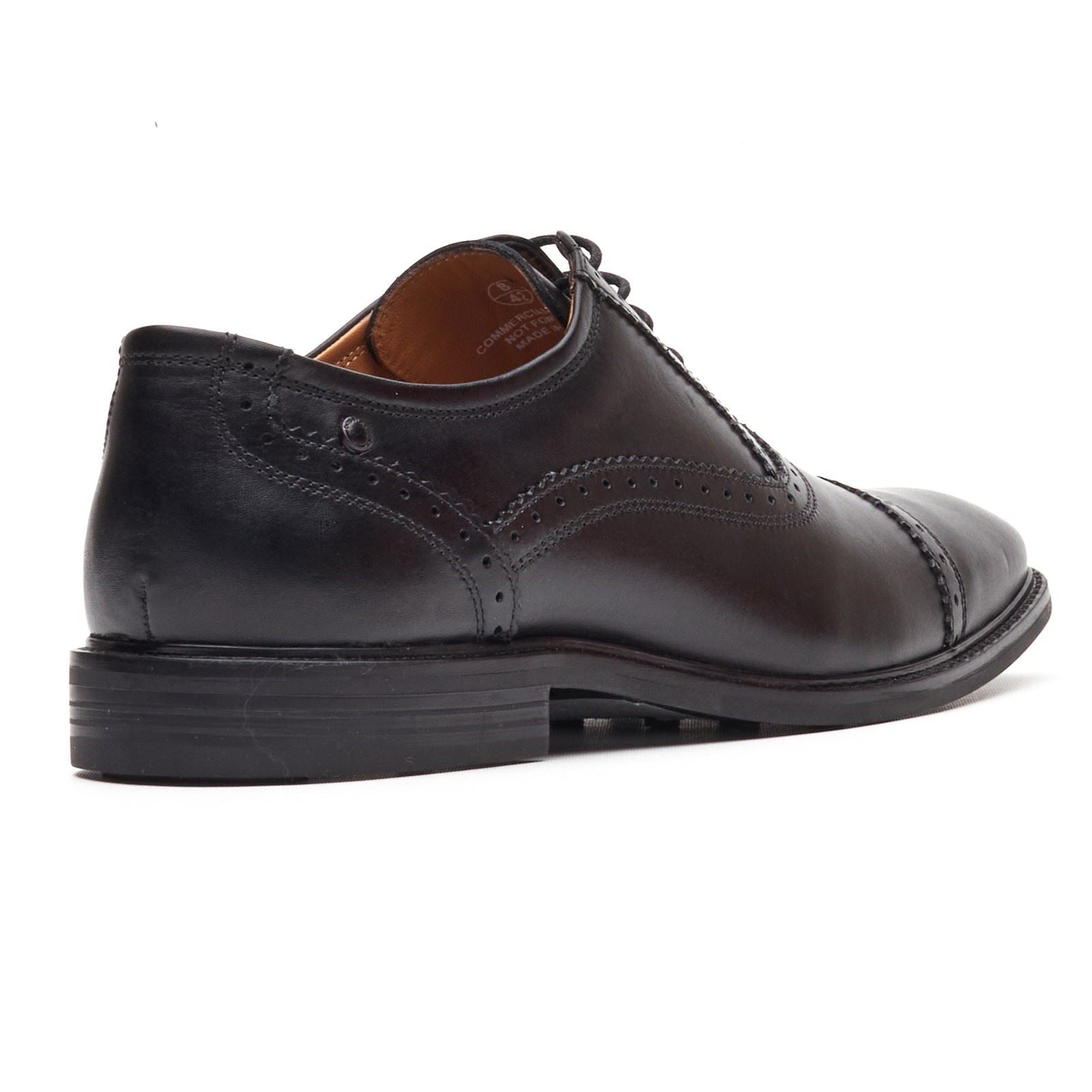 Base London Ascot Oxford Chaussures Oxford En Cuir Pour Hommes Noires