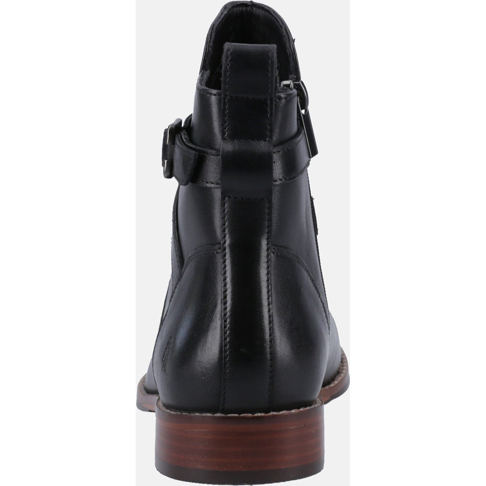 Hush Puppies Cassidy Bottes En Daim Noir Pour Femmes