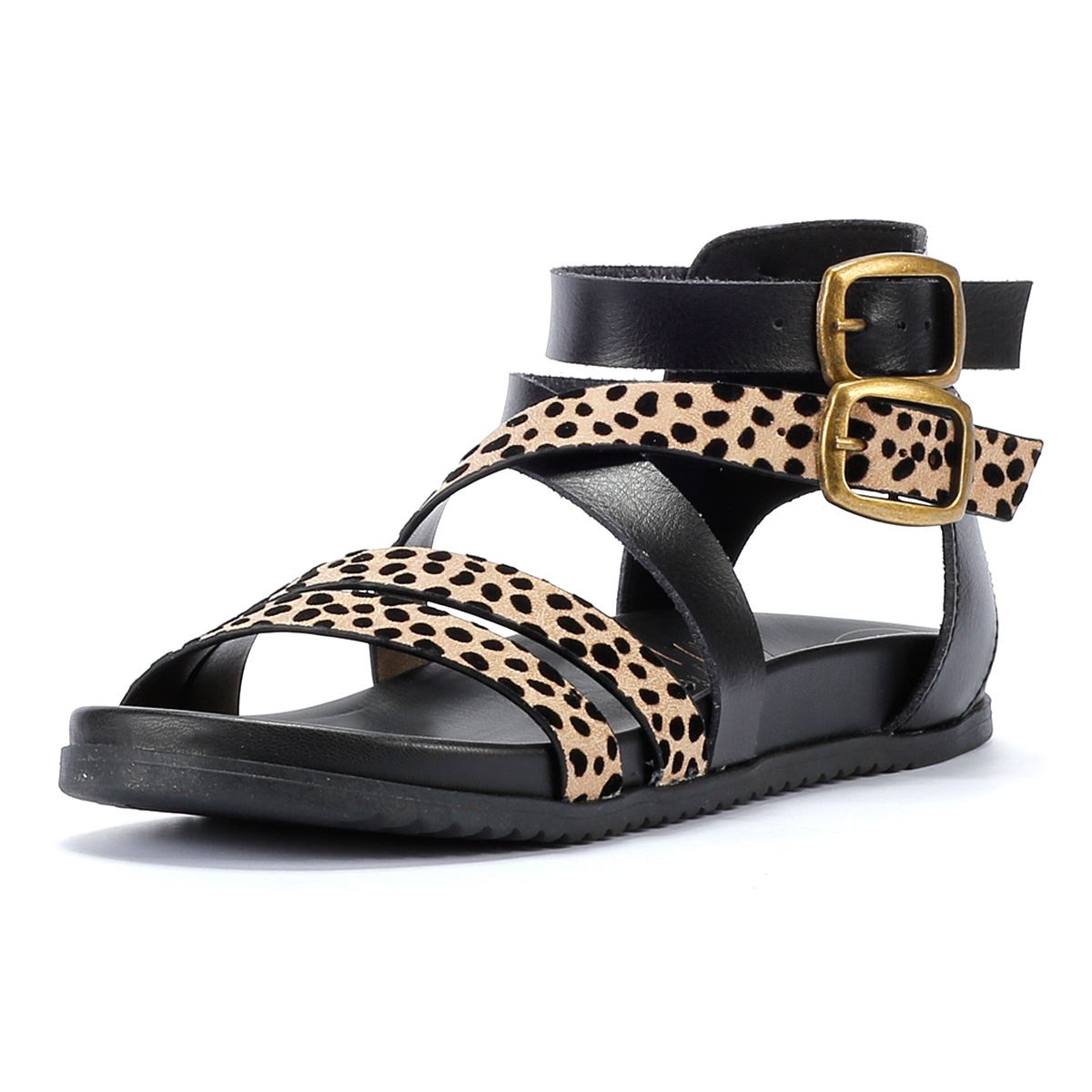 Blowfish Malibu Candie Sandales Léopard Pour Femmes