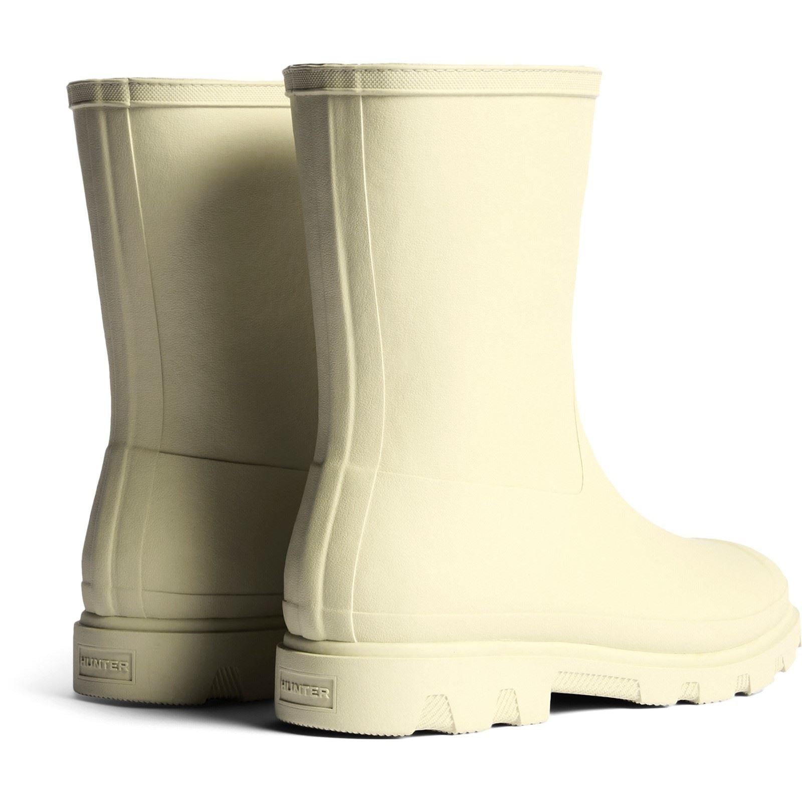 Hunter Downpour Short Insulated Bottes En Caoutchouc Pour Femmes Gravel Wellington