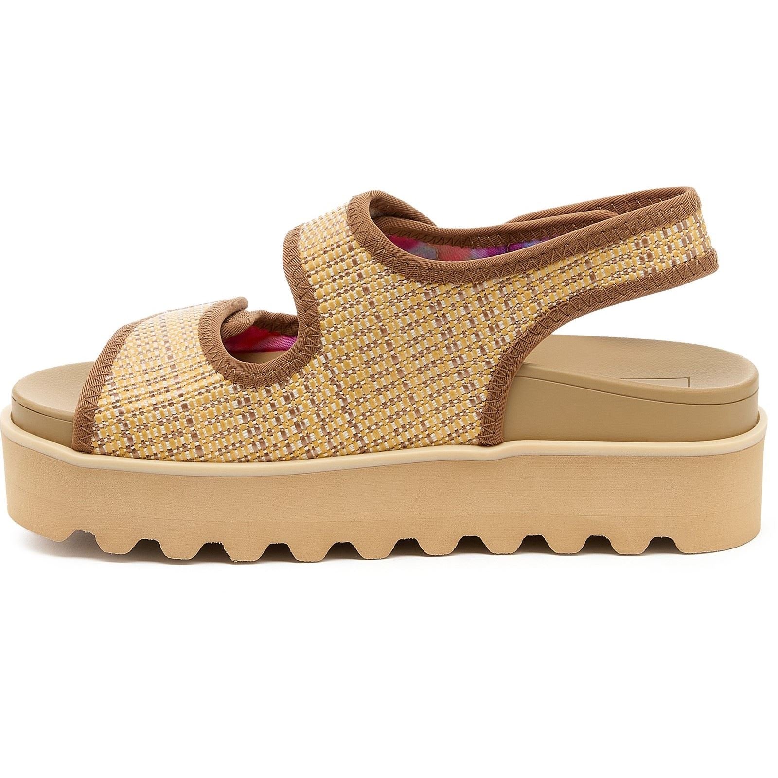 Rocket Dog Balmy Raffia Sandales Naturelles Pour Femmes En Textile