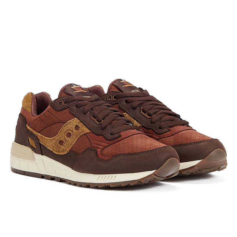 Saucony Baskets Marron Pour Hommes Shadow 5000