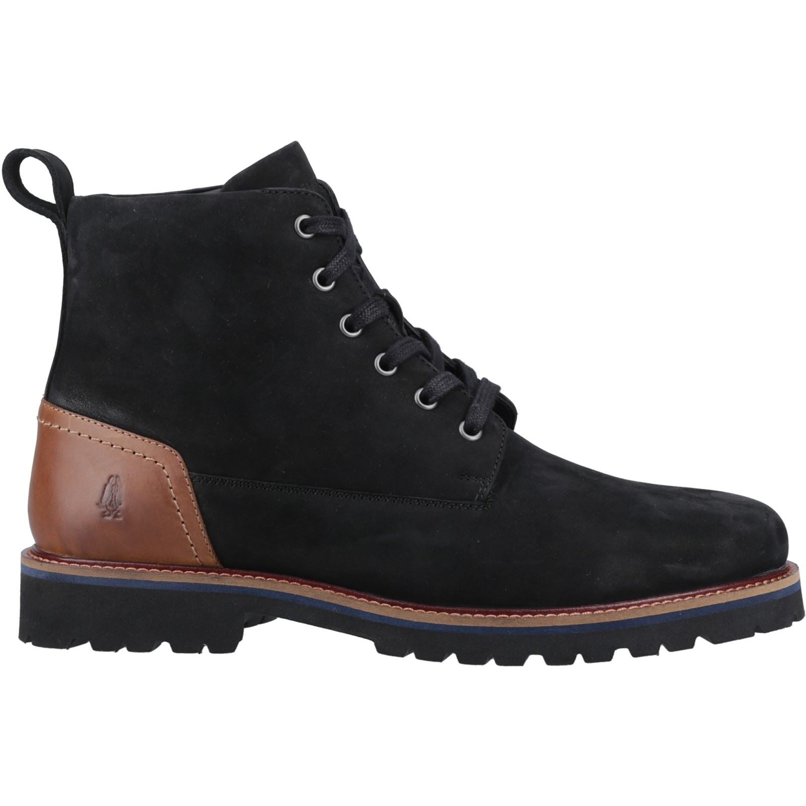 Hush Puppies Maguire Bottines Pour Homme En Nubuck Noir