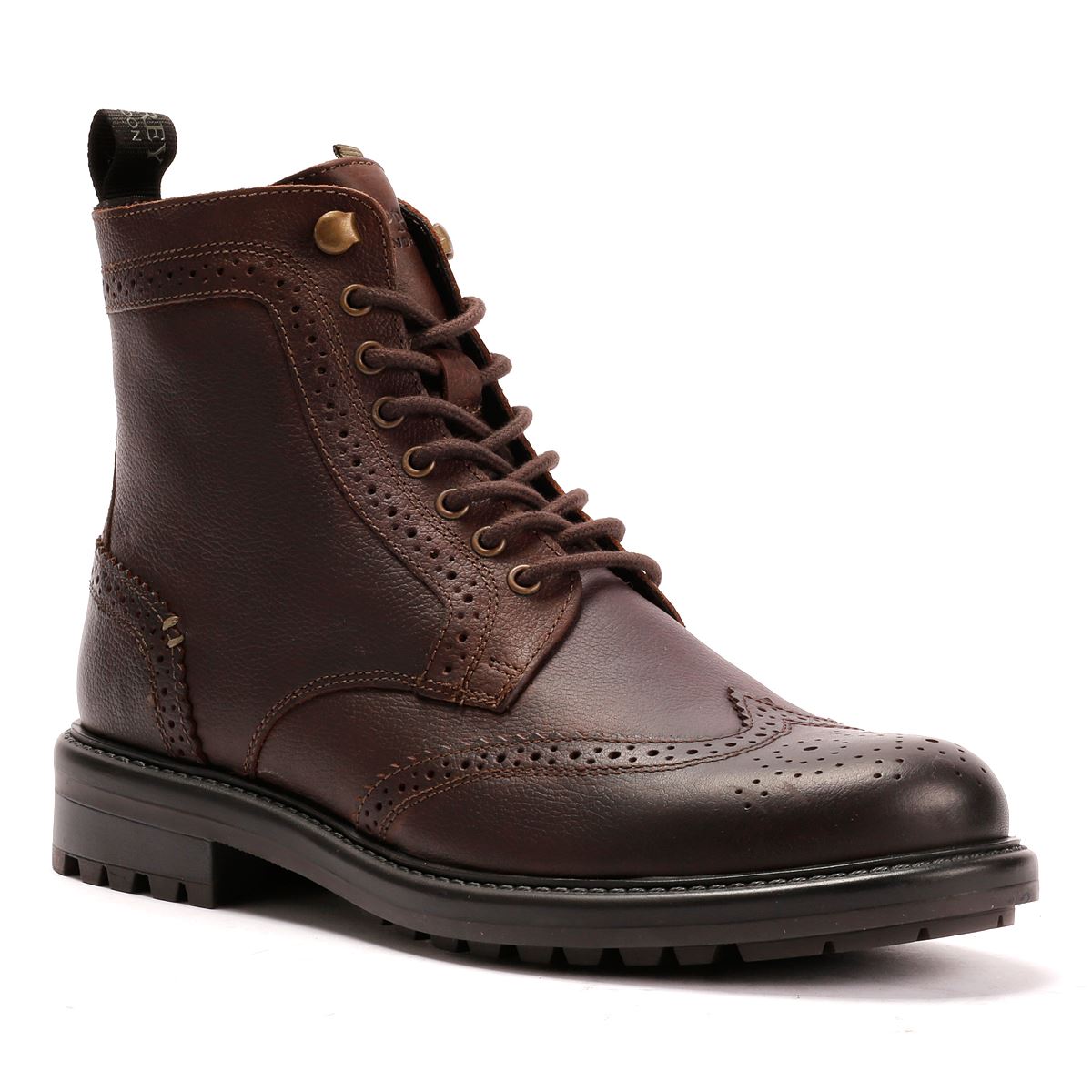 Osprey London The Professor Bottes En Cuir Pour Hommes Marron