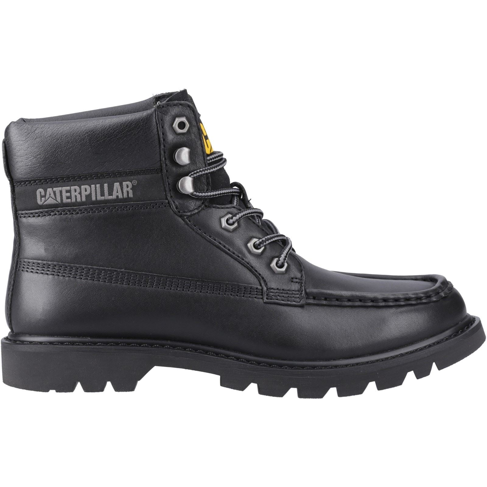 Caterpillar Colorado Moc Toe Bottines En Cuir Pour Hommes Noires